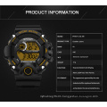 2019 SANDA 326 Fashion Sports Digital Watch Men Diving Sport LED Clock for Men Waterproof Geneva Military Watches Relojes hombre